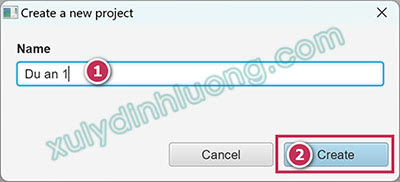 thiet lap vung lam viec tao du an smartpls 4