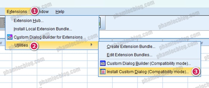 cai dat macro process spss